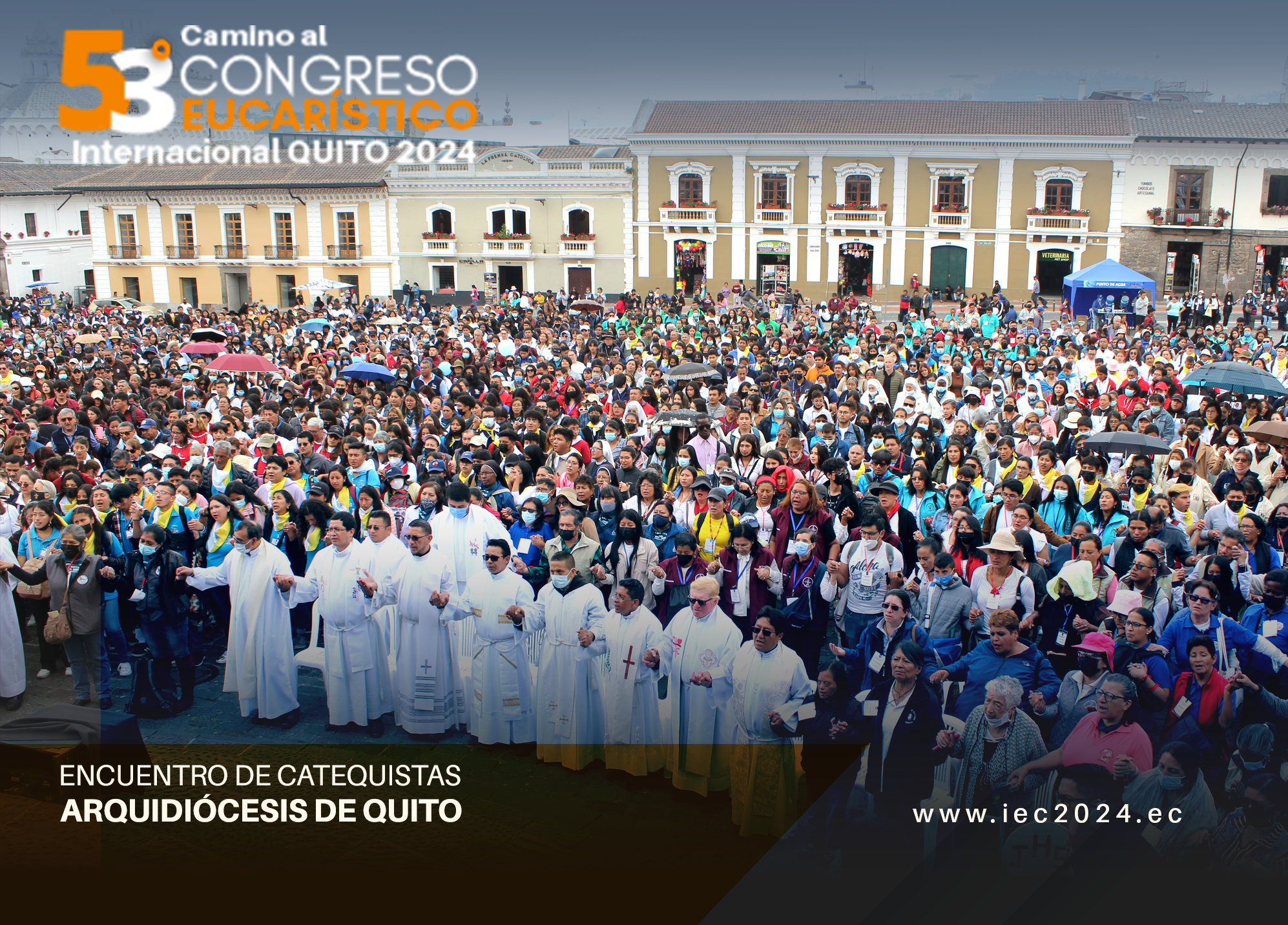 iCatequistas comprometidos con el Congreso Eucarístico Internacional! iCatequistas comprometidos con el Congreso Eucarístico Internacional!
