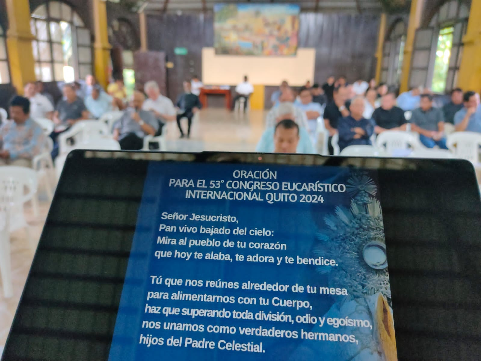 Diócesis de Santo Domingo en Ecuador vive una Semana de Actualización Teológica inspirada en el IEC 2024