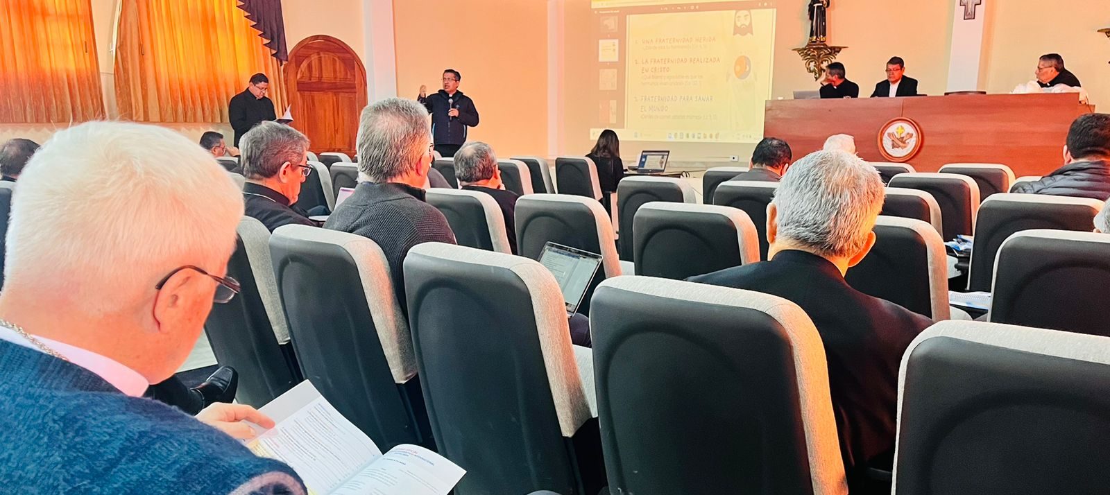The Plenary Assembly of the Ecuadorian Episcopate Promotes the Path to the 53rd International Eucharistic Congress. The Plenary Assembly of the Ecuadorian Episcopate Promotes the Path to the 53rd International Eucharistic Congress.