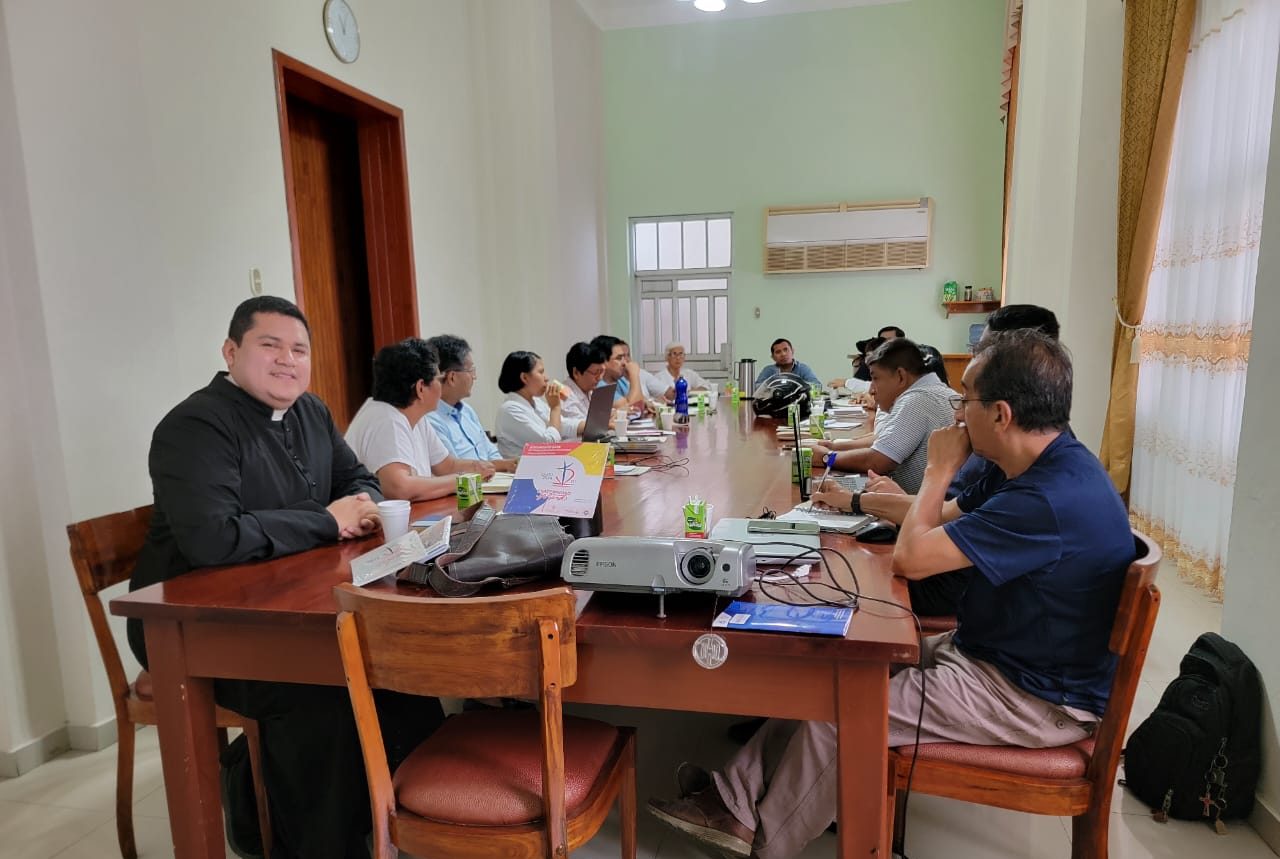 Delegados Diocesanos se reúnen para preparación integral del IEC 2024