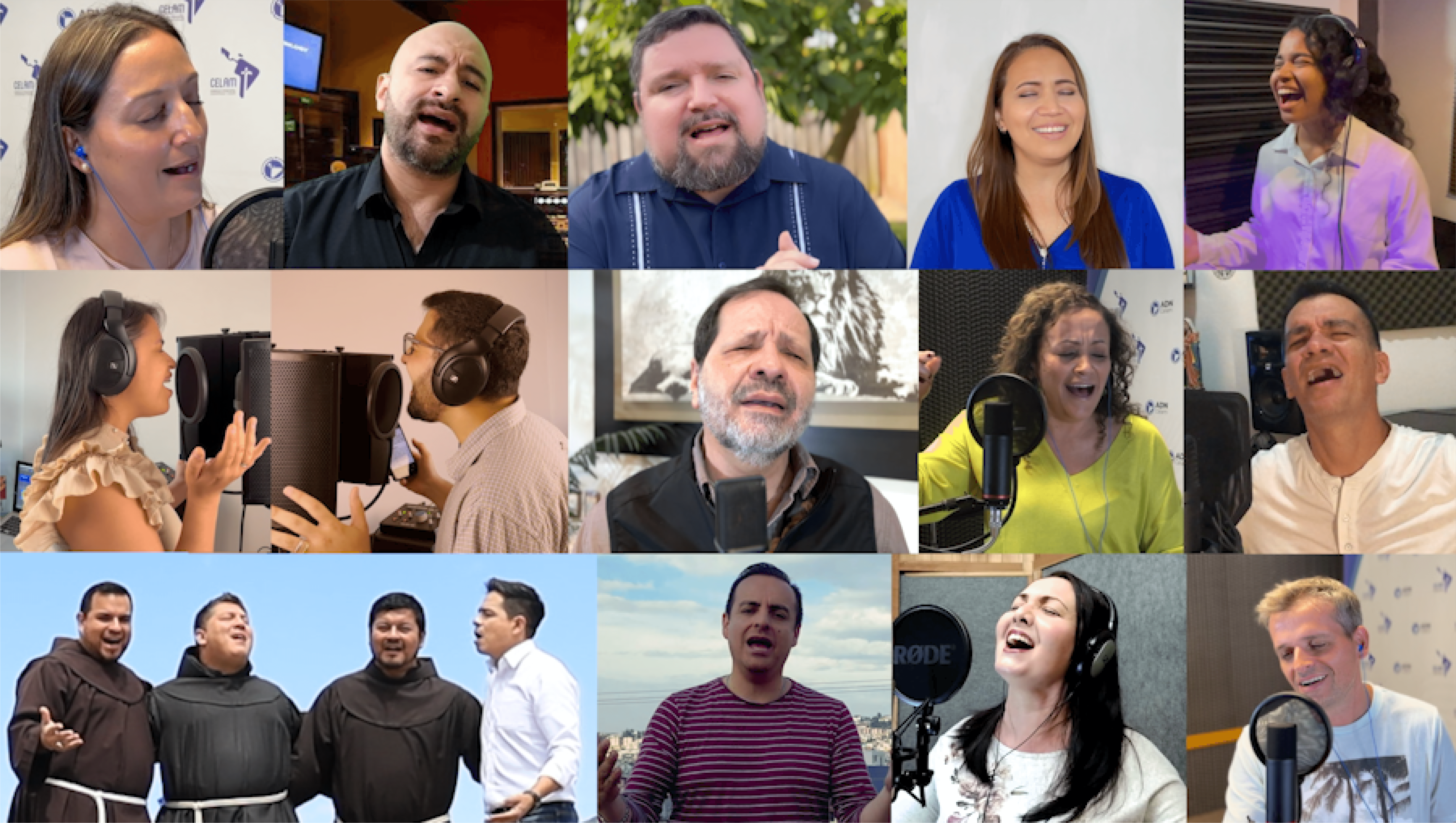 Artistas católicos de diversos países se unen para cantar el Himno del IEC 2024 Artistas católicos de diversos países se unen para cantar el Himno del IEC 2024