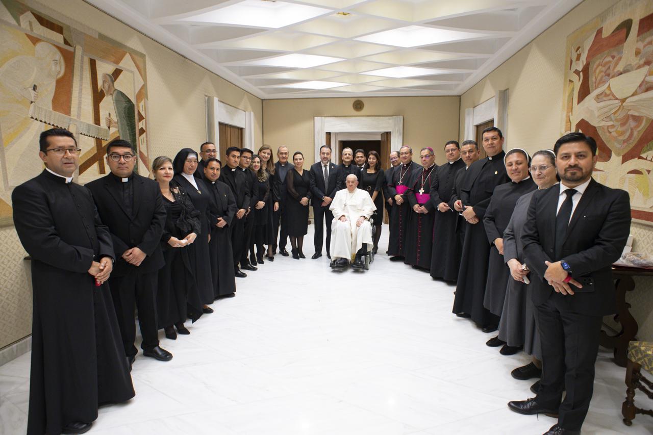 Papa Francisco recibe Delegación Oficial del IEC 2024 Papa Francisco recibe Delegación Oficial del IEC 2024