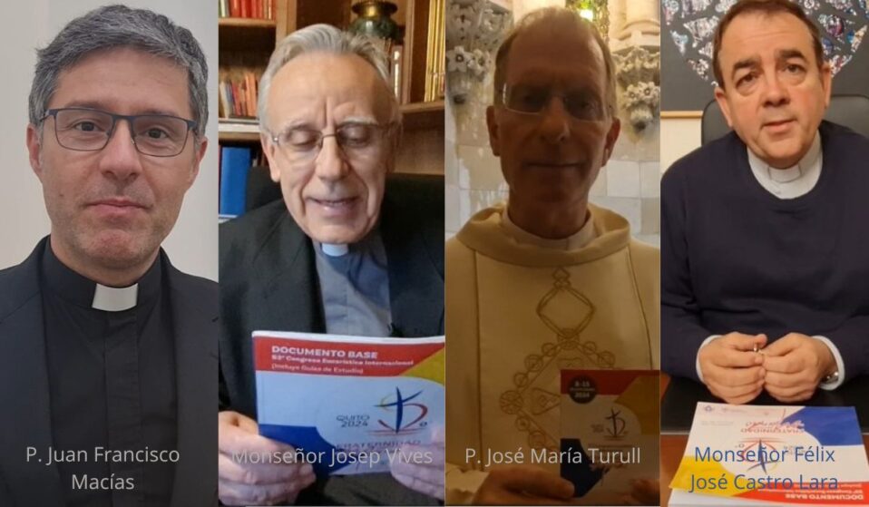 From Spain, in sanctuaries and places of Catholic veneration, people pray for the intention of the 53rd International Eucharistic Congress – AND Celam From Spain, in sanctuaries and places of Catholic veneration, people pray for the intention of the 53rd International Eucharistic Congress – AND Celam