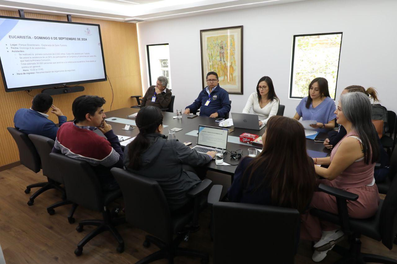 IEC 2024 Committees Meet with Quito Municipal Authorities IEC 2024 Committees Meet with Quito Municipal Authorities